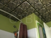 antique-copper-ceiling-tiles-installed-bathroom