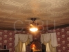 Bedroom Remodeling Ceiling with Styrofoam Ceiling Tile, can be applied to existing  secure popcorn