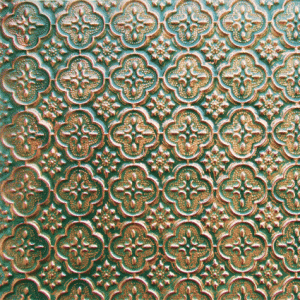 WC-20 Patina Copper PVC Backsplash