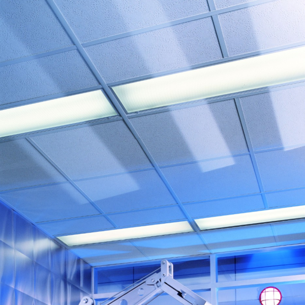 Decorative Grid and Glue Over Popcorn Ceiling Tiles and Kitchen