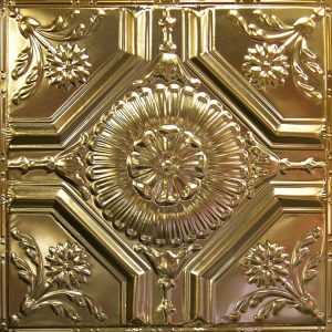 Gold Metal Ceiling At Tile 23 Ceiling Tiles By Us
