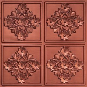 Faux Copper Ceiling Tile Design 129