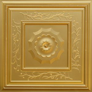 Brass PVC Ceiling Tile Design 219