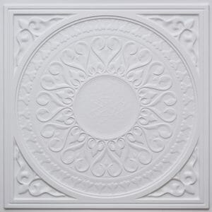 PVC Ceiling Tile White Matt Design 226