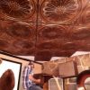 Faux Copper Glue Up Ceiling Tile Design 238