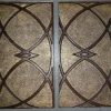 Faux Antique Gold Plastic ceiling Tile Design 147 Faux Antique Gold Plastic ceiling Tile Design 147