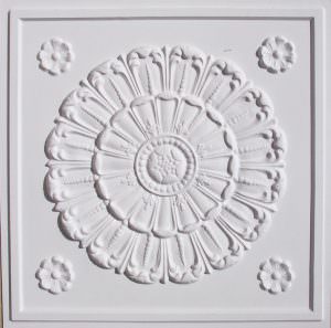 White Matt Ceiling Tile Design 151