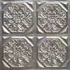 Faux Silver PVC Ceiling Tile Design 108