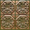 Faux Patina Copper Ceiling Tile Design 108