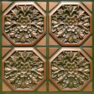 Faux Patina Copper Ceiling Tile Design 108 Faux Patina Copper Ceiling Tile Design 108