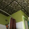 Faux Antique Silver Ceiling Tile Design 108