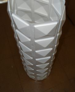 White Pearl Design 105 Plastic Ceiling Tile White Pearl Design 105 Plastic Ceiling Tile