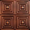 Faux Antique Copper Ceiling Tile Design 125