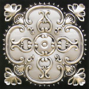 Antique Silver Decorative Ceiling Tile Design 217