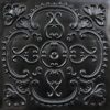 Black PVC Ceiling Tile Fire Rated Design 217