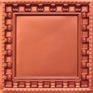 Faux Copper Ceiling Tile Design 236
