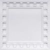 White Matt Plastic ceiling Tile Design 236