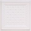 White Pearl Plastic Ceiling Tile Design 243
