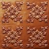 Faux Copper Glue Up Ceiling tile Design 305