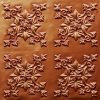 Faux Copper Glue Up Ceiling tile Design 305