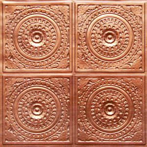 Faux Copper Ceiling Tile Design 117