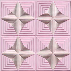 Faux Pink Pearl Ceiling Tile Design 115