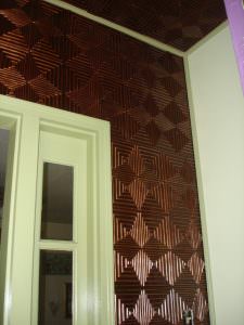 Faux Antique Copper Ceiling Tile Design 115