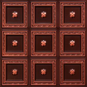 Faux Antique Copper Ceiling Tile Design 239