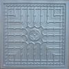 Faux Silver Ceiling tile Design 301