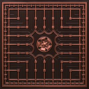 Faux Copper Ceiling Tile Design 103
