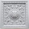 Faux Silver Ceiling Tile Design 215