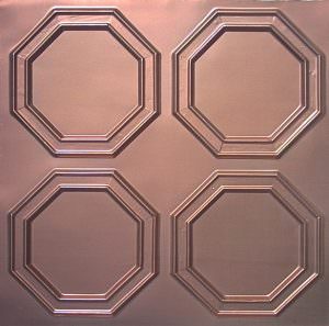 Faux Copper Ceiling Tile Design 146