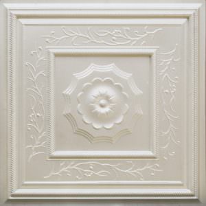 White Pearl Ceiling Tile Design 219