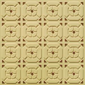 Cream Matt Coffee Ceiling Tile Design 102