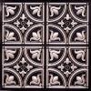 Faux Antique Silver Ceiling Tile Design 148