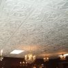 White Ceiling Tile Design 204 Installed