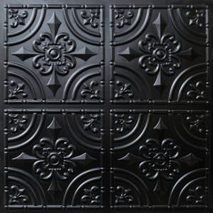 Black PVC Ceiling Tile Design 205