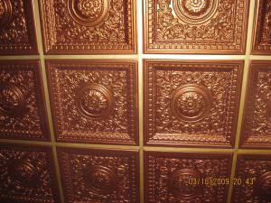 Faux Copper Grid Installation Design VC-2
