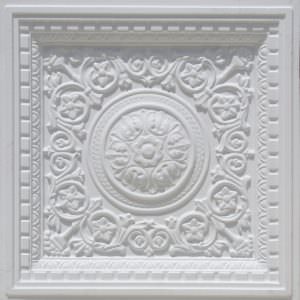 White Matt Plastic Ceiling Tile VC 2