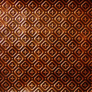 Faux Antique Copper Kitchen Back Splash Glue Up Design WC 70