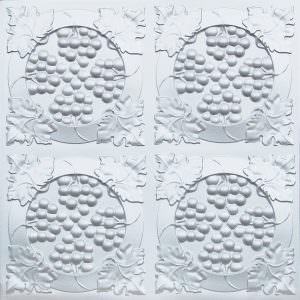 White Pearl Plastic Ceiling Tile Design 214