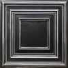 Faux Antique Silver Grid Ceiling Tile Design 222