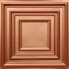 Faux Copper Grid Ceiling Tile Design 222