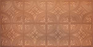 Faux Copper Design AA 309 Glue Up Ceiling Tiles
