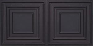 Black Drop in PVC Ceiling Tiles Design 8222