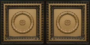 Faux Gold Antique Gold Ceiling Tile Design 8210