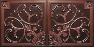 Antique Copper Ceiling Tile Drop In Design 8204