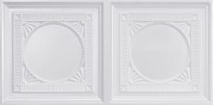 White Pearl Vinyl Plastic Grid Ceiling Tile Design 8266