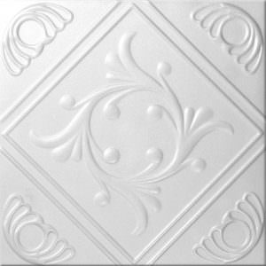 Decorative Texture Ceiling Tiles Glue UP R43SC Silver Copper  On SALE 