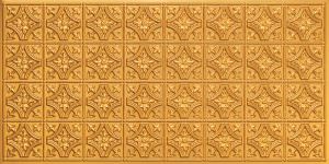 Faux Gold Design 8150 Plastic Ceiling Tile